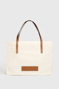 Brown Grand Tote Bag