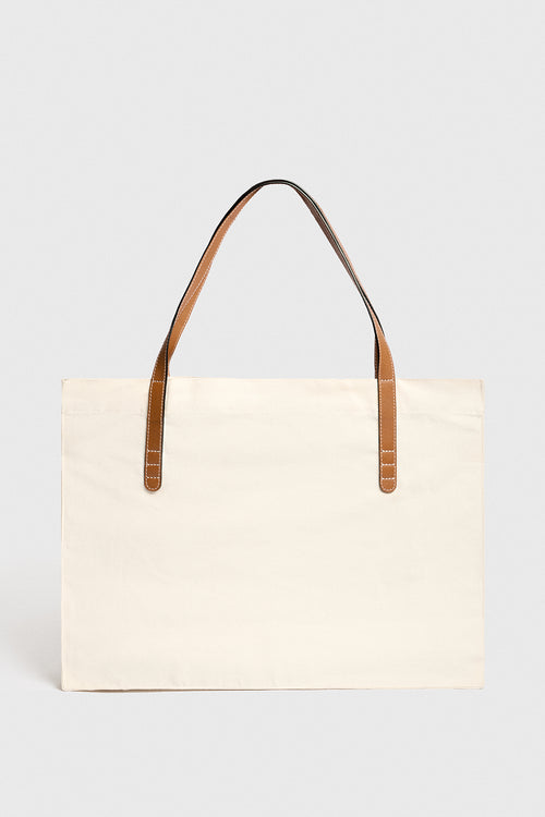 Brown Grand Tote Bag